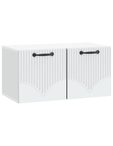 Mobile Porta TV da Muro Bianco 59,5 x 31 x 30 cm