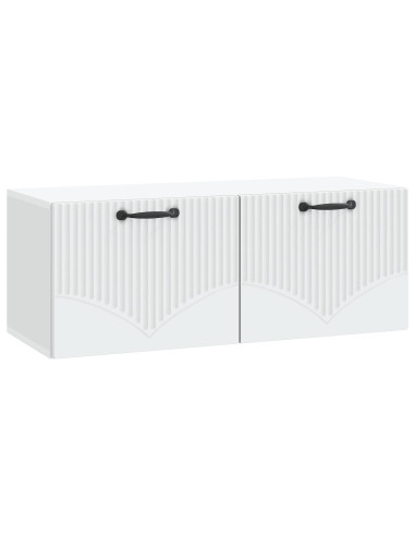 Mobile Porta TV da Muro Bianco 78,5 x 31 x 30 cm