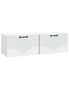 Mobile Porta TV da Muro Bianco 98 x 31 x 30 cm