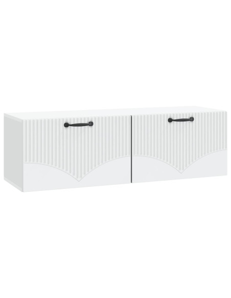 Mobile Porta TV da Muro Bianco 98 x 31 x 30 cm