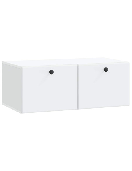 Mobile Porta TV da Muro 78,5 x 41 x 30 cm Bianco