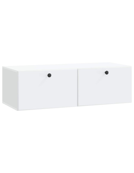 Mobile Porta TV da Muro 98 x 41 x 30 cm Bianco