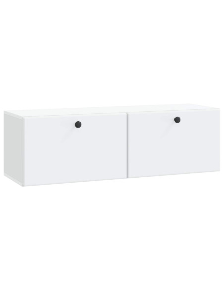 Mobile Porta TV da Muro 98 x 31 x 30 cm Bianco