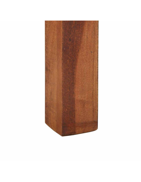 Tavolino da Caffè 60x60x35 cm in Legno Massello di Acacia