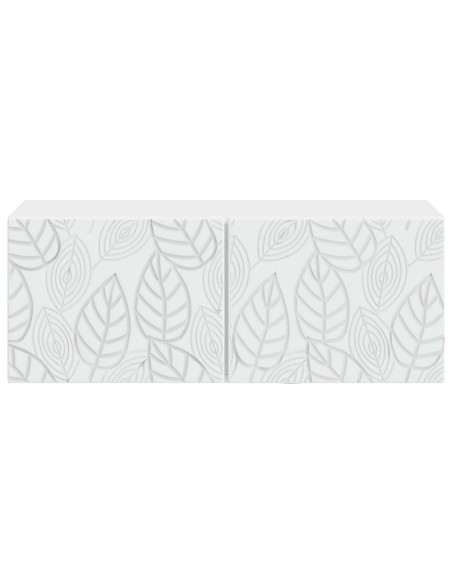 Mobile Porta TV da Muro 78,5 x 31 cm Bianco
