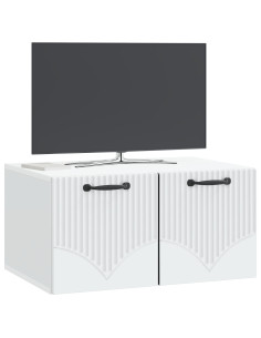 Mobile Porta TV da Muro Bianco 59,5 x 41 x 30 cm 2