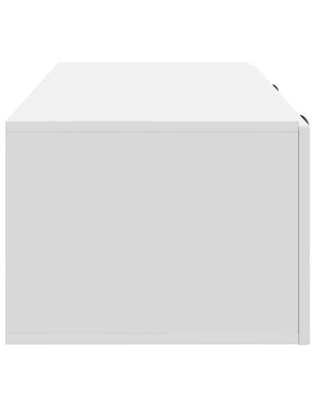 Mobile Porta TV da Muro Bianco 78,5 x 41 x 30 cm