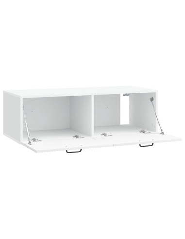 Mobile Porta TV da Muro Bianco 98 x 41 x 30 cm