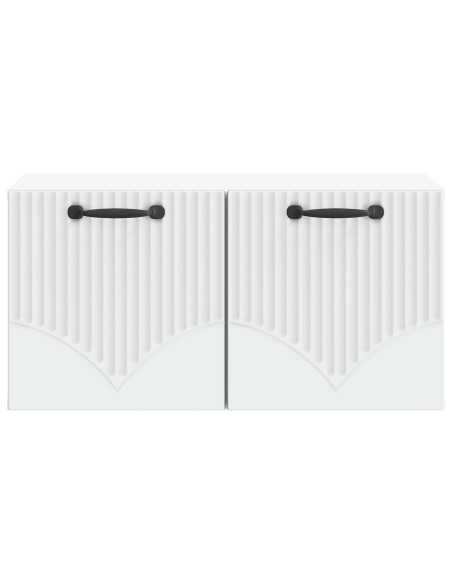 Mobile Porta TV da Muro Bianco 59,5 x 31 x 30 cm