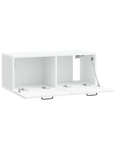 Mobile Porta TV da Muro Bianco 78,5 x 31 x 30 cm