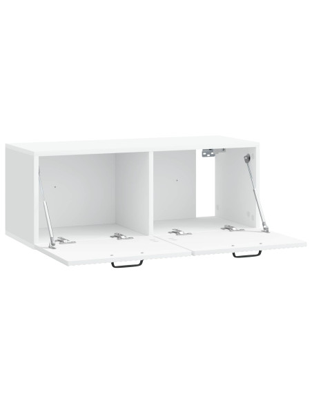 Mobile Porta TV da Muro Bianco 78,5 x 31 x 30 cm