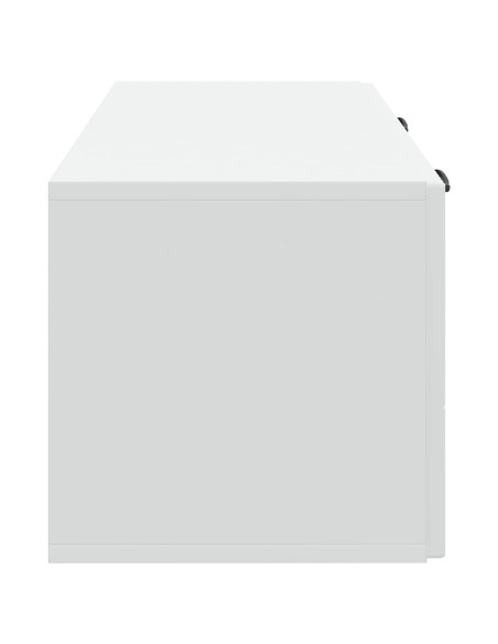 Mobile Porta TV da Muro Bianco 78,5 x 31 x 30 cm