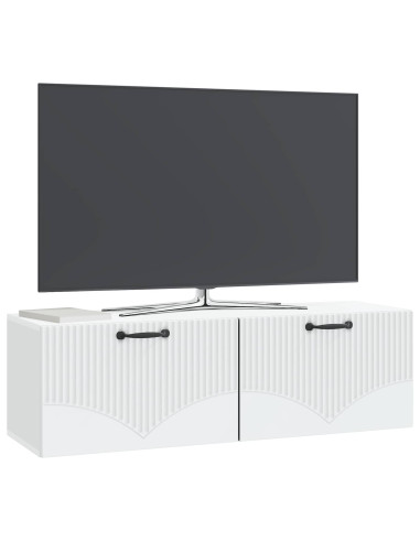 Mobile Porta TV da Muro Bianco 98 x 31 x 30 cm