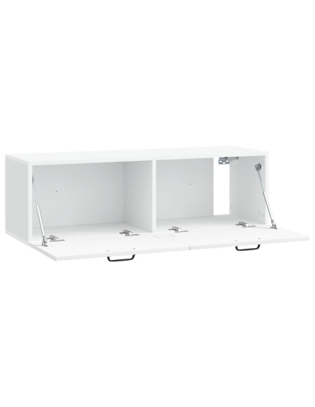 Mobile Porta TV da Muro Bianco 98 x 31 x 30 cm