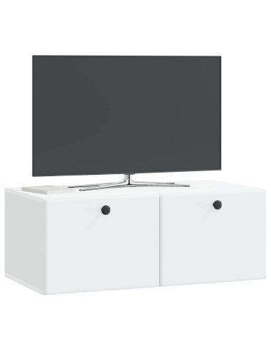 Mobile Porta TV da Muro 78,5 x 41 x 30 cm Bianco