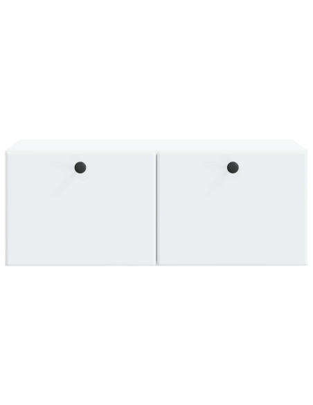 Mobile Porta TV da Muro 78,5 x 41 x 30 cm Bianco