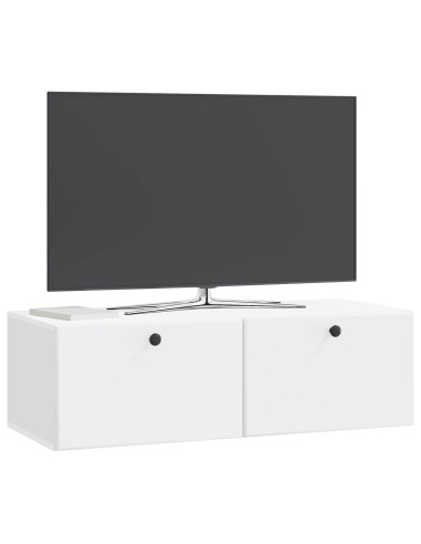 Mobile Porta TV da Muro 98 x 41 x 30 cm Bianco