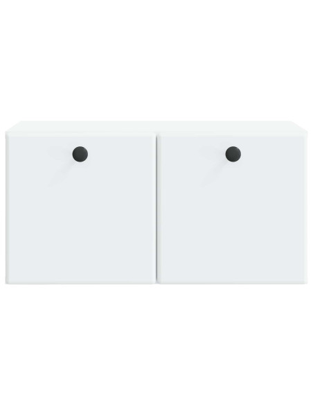 Mobile Porta TV da Muro 59,5 x 31 x 30 cm Bianco