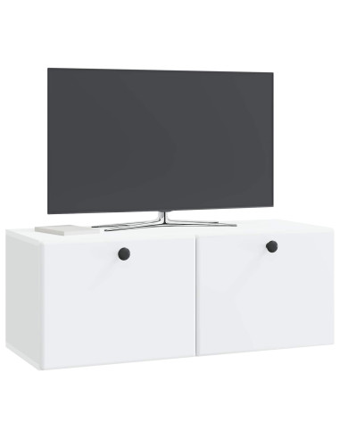 Mobile Porta TV da Muro 78,5 x 31 x 30 cm Bianco