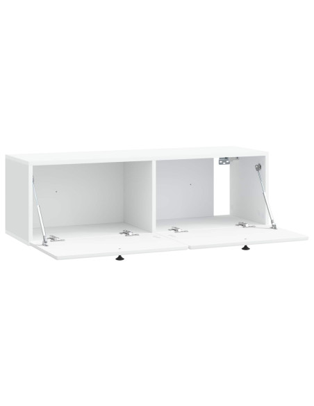 Mobile Porta TV da Muro 98 x 31 x 30 cm Bianco