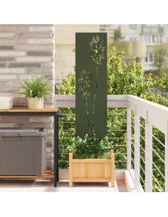 Schermo per privacy in giardino Oliver verde 32 x 140 cm