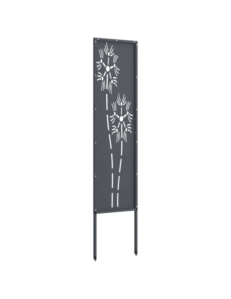 Schermo per privacy in giardino Traforo Antracite 32 x 140 cm