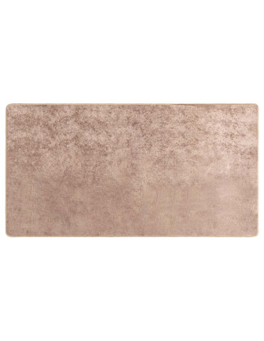 Runner Tappeto MARSA Sabbia 80 x 150 cm Poliestere e PVC