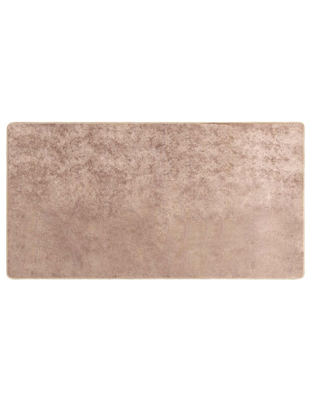 Runner Tappeto MARSA Sabbia 80 x 150 cm Poliestere e PVC