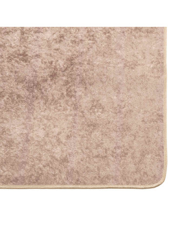 Runner Tappeto MARSA Sabbia 80 x 150 cm Poliestere e PVC