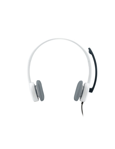 CUFFIA LOG HEADSET H150 BIANCO MICR OFONO