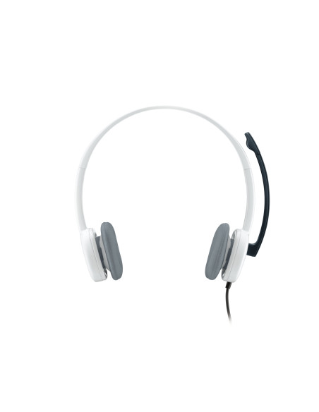 CUFFIA LOG HEADSET H150 BIANCO MICR OFONO
