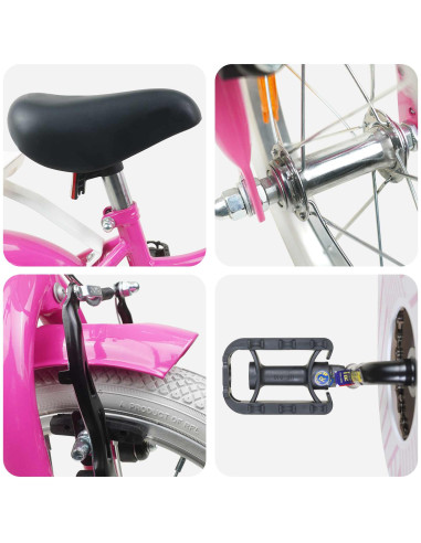 Bicicletta per Bambini 12 Pollici per bambini di 2-4 anni