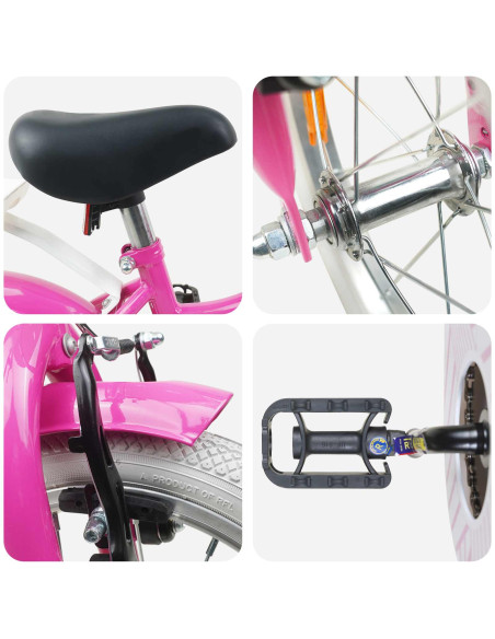 Bicicletta per Bambini 12 Pollici per bambini di 2-4 anni