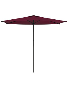 Ombrello da giardino 270 x 270 cm Poliestere Rettangolare