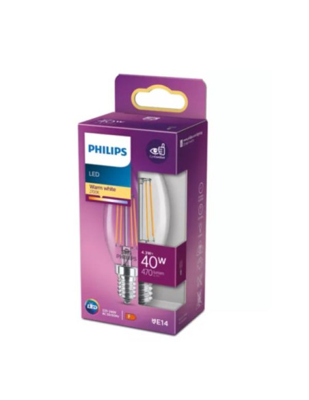 POS LED CANDELA FILAMENTO 40W E1