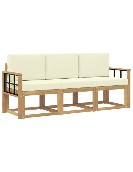 Set di divani da esterno 3 pcs