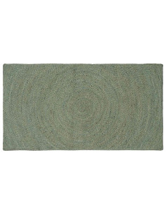 Tappeti per area Verde Oliva 80 x 150 cm Juta