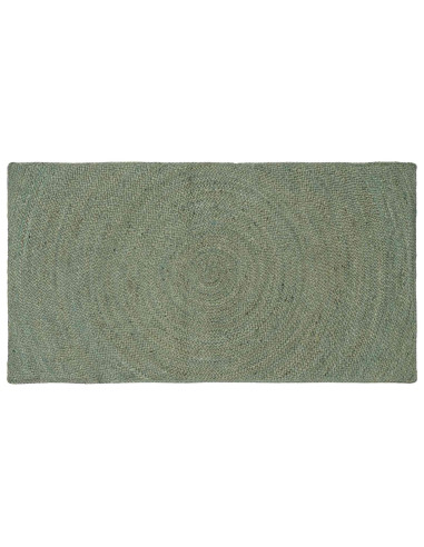 Tappeti per area Verde Oliva 100 x 200 cm Juta