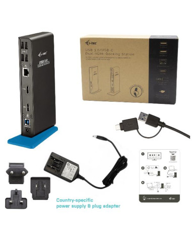 USB 3.0/USB-C 2X HDMI