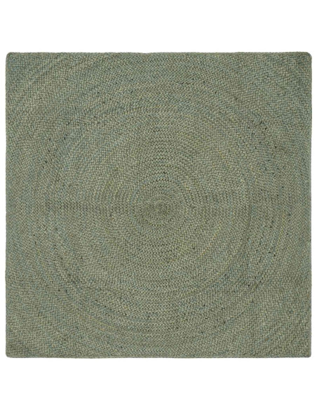 Tappeti per area Verde Oliva 160 x 160 cm Juta