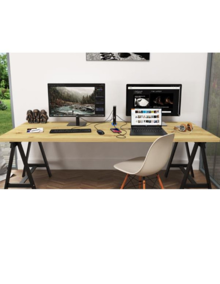 USB 3.0/USB-C 2X HDMI