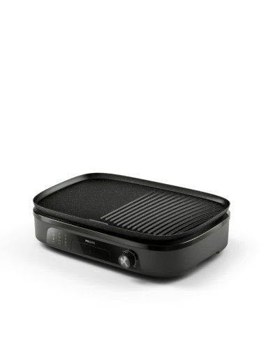 PHILIPS GRILL ELETTRONICO TAVOLO 2400W 1250CM2 HD6210/90