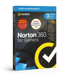 ANTIVIRUS GAMERS 2026 3D 50GB1Y NORTON GAMERS ANTITRUFFA 3D1Y50G