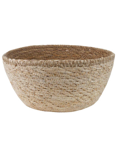 Vaso da fiori con manici 2 pcs Bianco Ø 22 x 20 cm