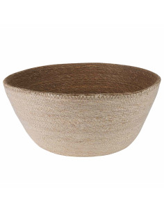 Vaso da fiori con manici 2 pcs Bianco Ø 32 x 32 cm 2