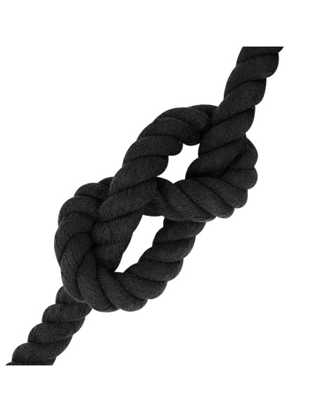 Corda Nero 3 x 3 x 2500 cm Cotone