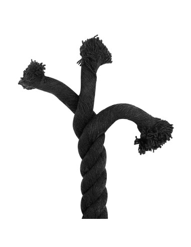 Corda Nero 3,6 x 3,6 x 500 cm Cotone