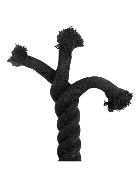 Corda Nero 5 x 5 x 500 cm Cotone
