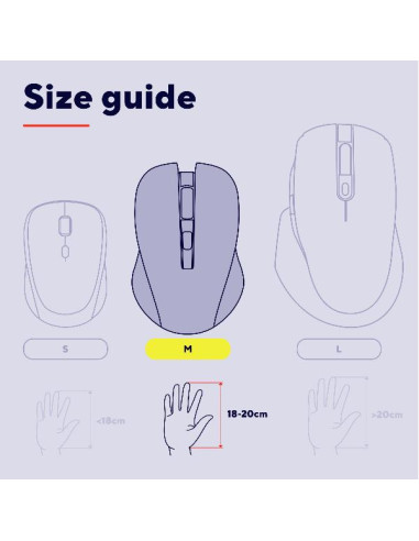VOCA COMFORT MOUSE USB