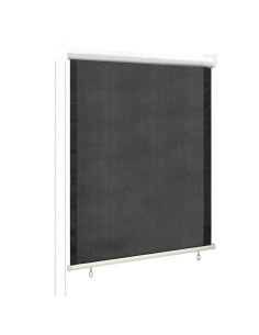 Tenda a Rullo per Esterni 80x140 cm Antracite 2